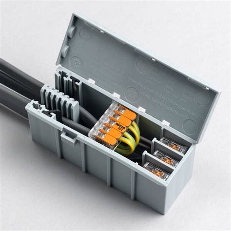 wago connectors in junction box|wago consumer unit junction box.